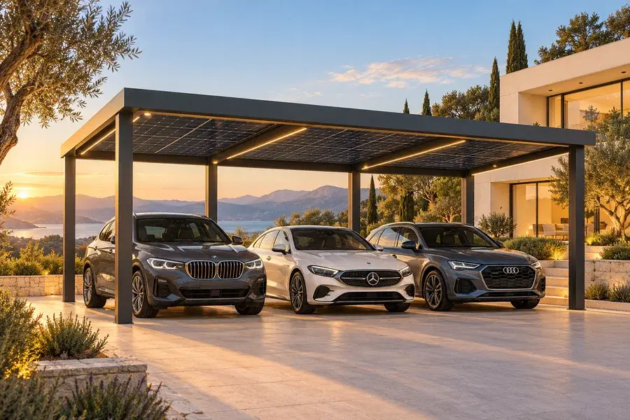 Randare conceptuală Carport Multi